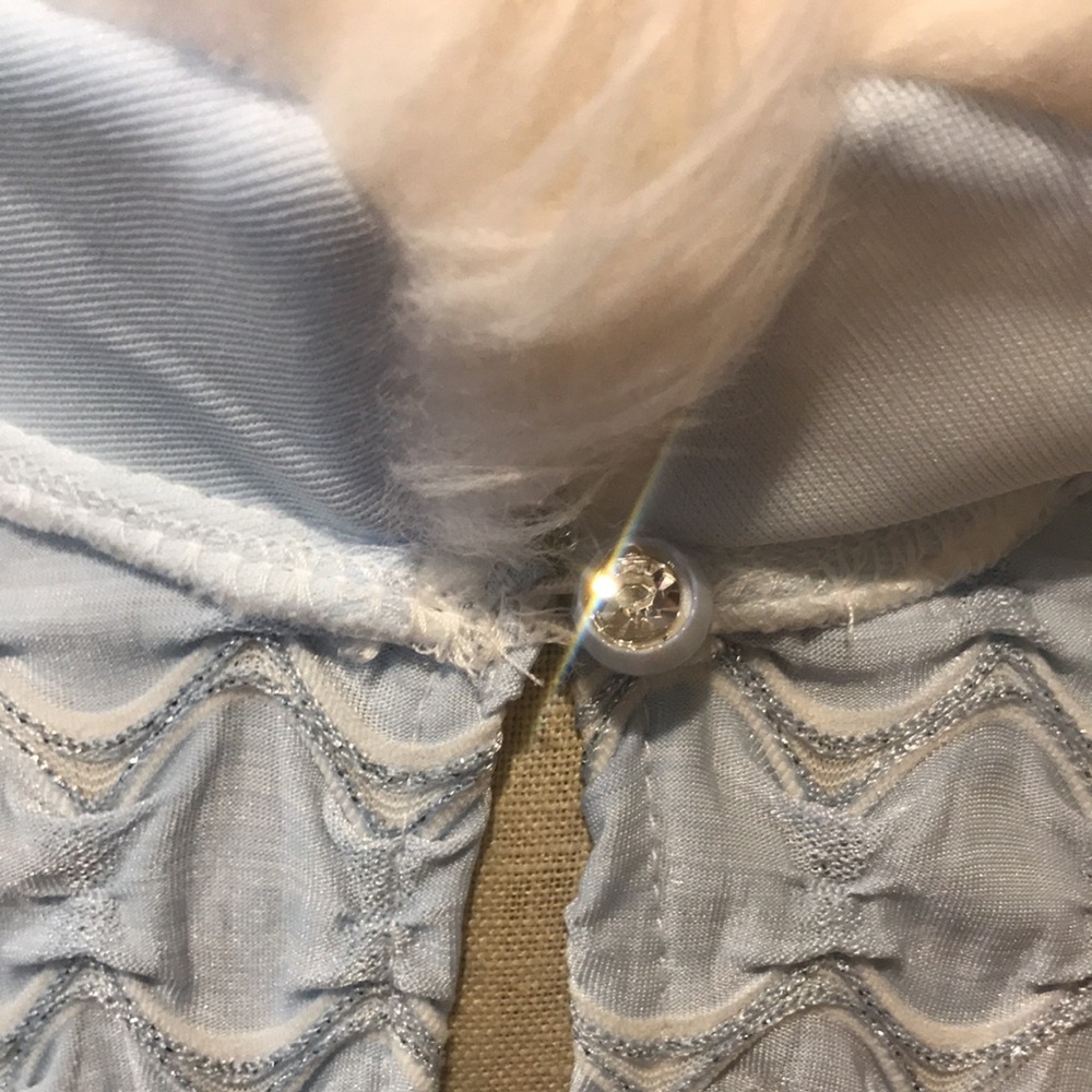 Bebemonde Size 5/6 Light Blue Dress Made in USA - Picture 5 of 11